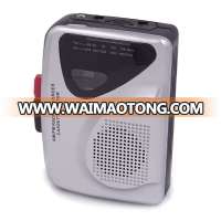 Audio Cassette Player and cassette recorder with AM/FM radio