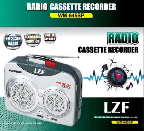 Factory OEM Radio Cassette Recorder with Built in Speaker